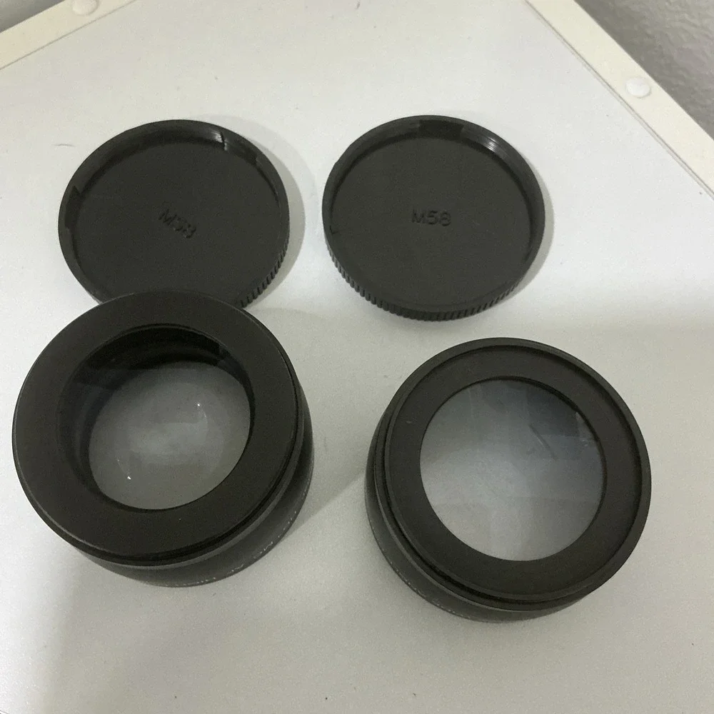 Vivitar HD4 MC AF High Definition 2.2x .43X Telephoto Converter Japan Lens Lot